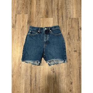 Everlane Womens The Rigid Way High Shorts Size 26